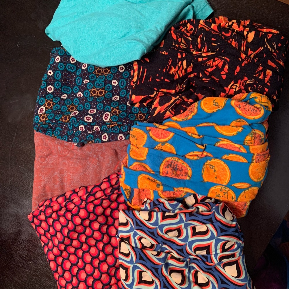 Lot TC Lularoe Leggings - Barely worn, some never